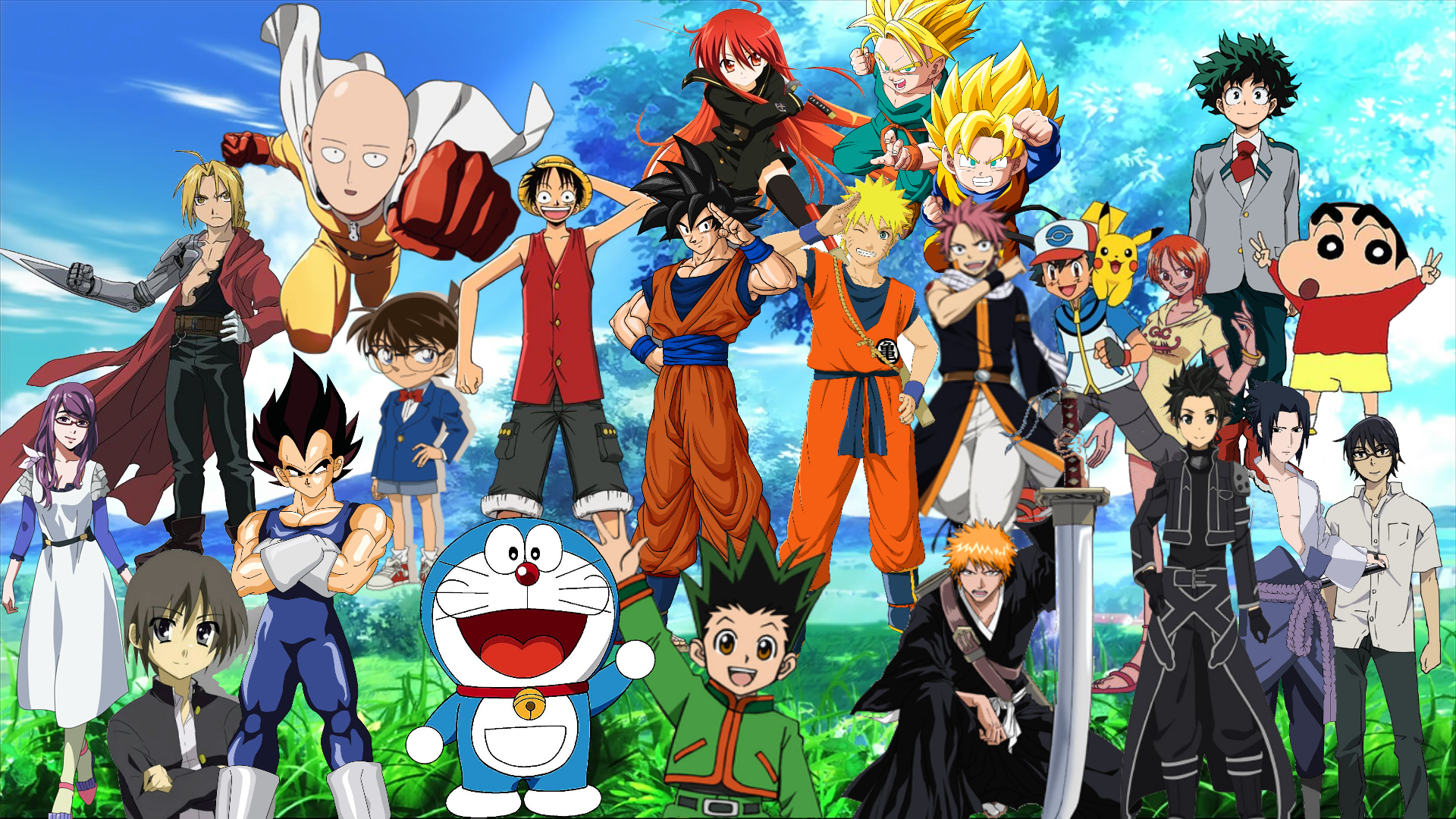 Vũ trụ hoạt hình Anime của châu Á, Anime Nhật Bản và Manga Hàn Quốc
