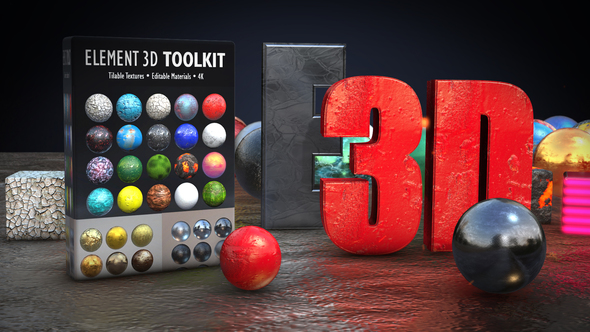 Element 3D Toolkit, After Effects Project Files | VideoHive