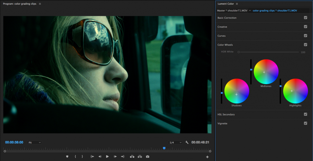 Color Lesson 2: Creative Grading – Production Techniques: Color & Light  (Spring 2018)