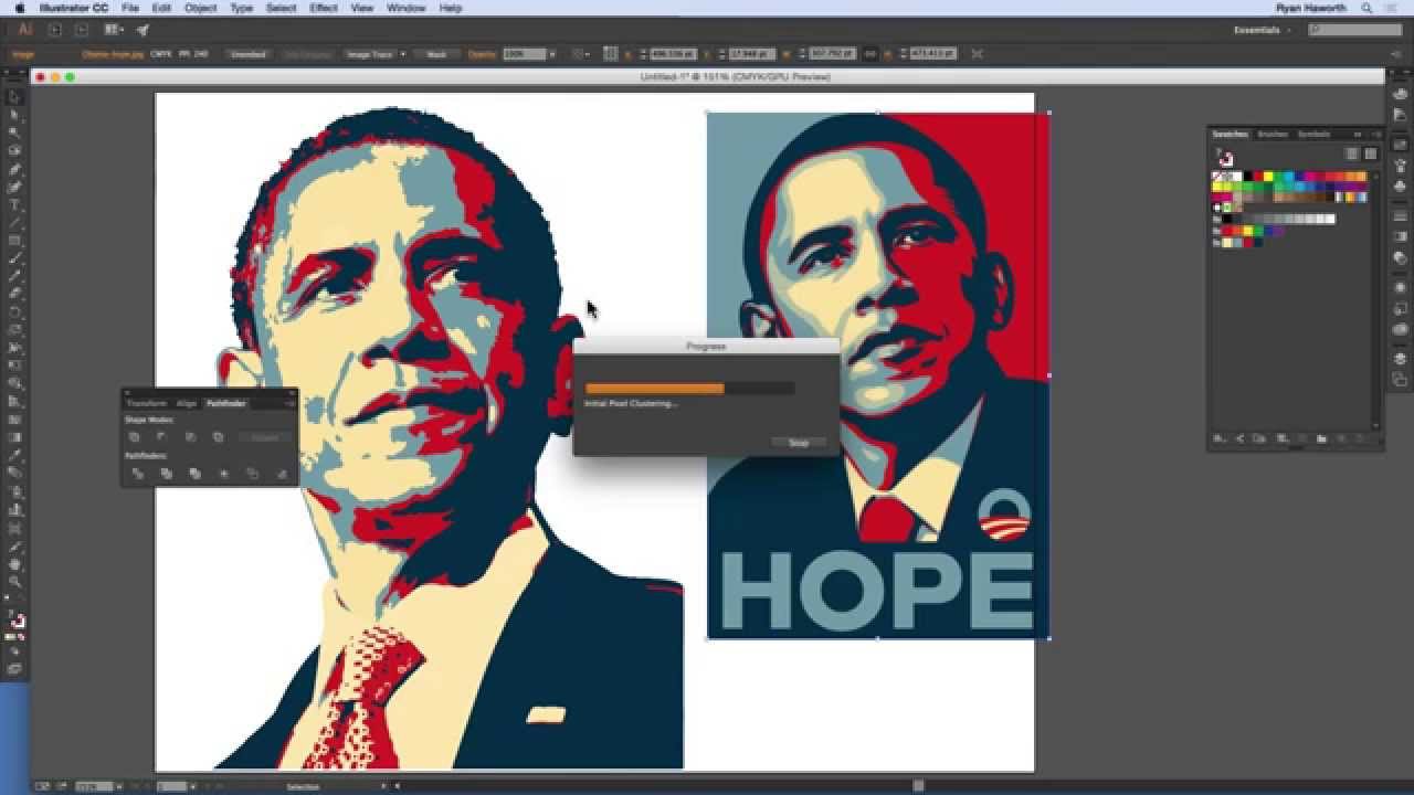 How To Use Image Trace and Recolor Artwork - Module 10.1