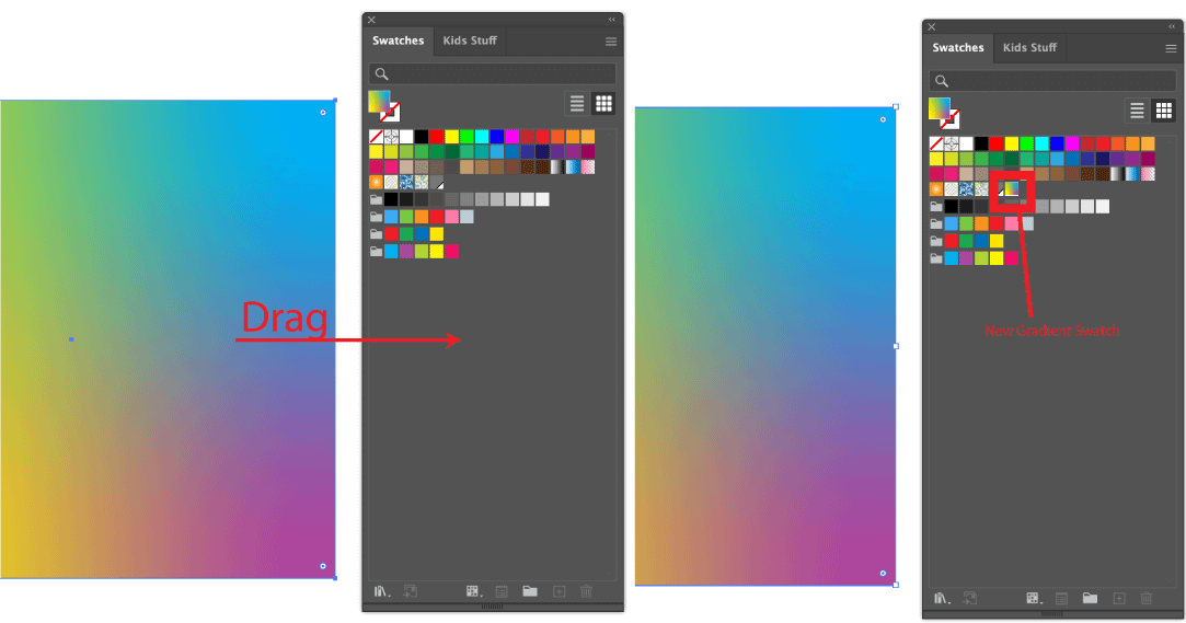 How to save a gradient? : r/AdobeIllustrator