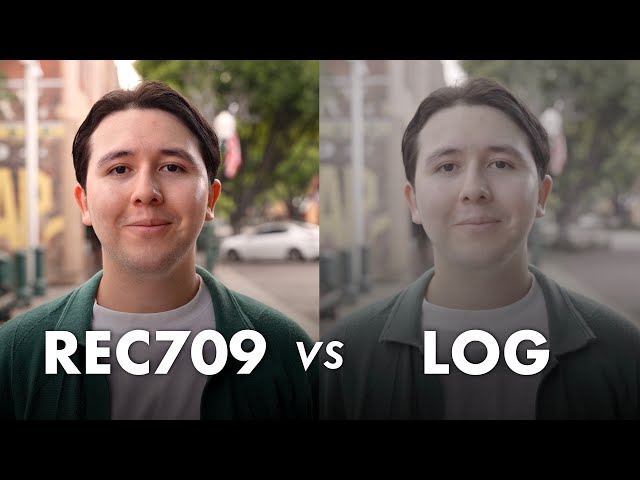 REC709 vs LOG - Best Color Profile for Video? - YouTube