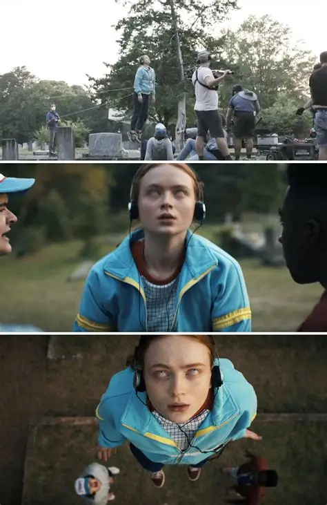 37 Stranger Things Moments Vs Behind The Scenes Photos