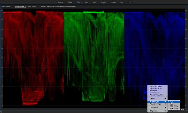 Understanding the Lumetri Scopes in Adobe Premiere Pro