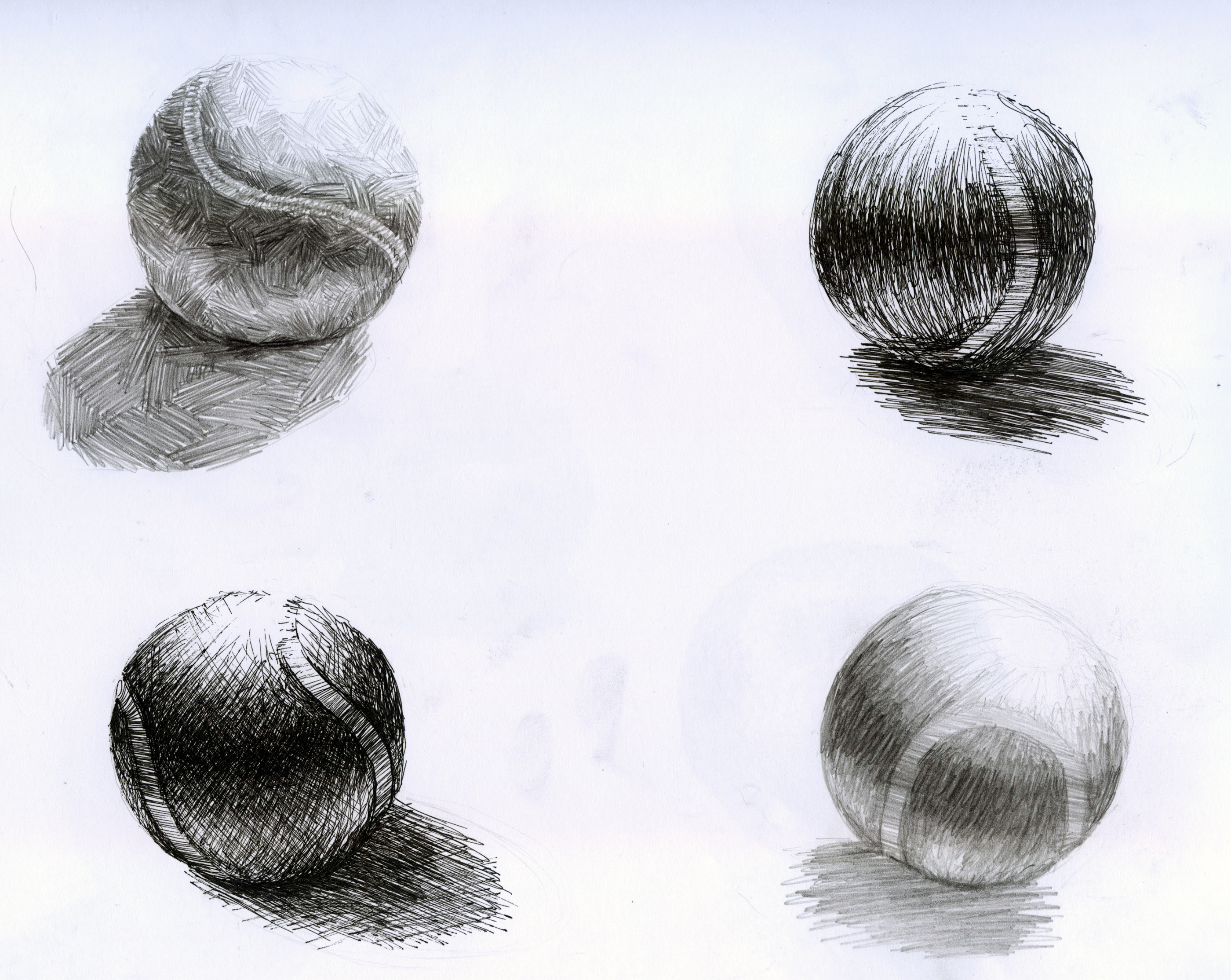 Hatching, Cross Hatching, Stippling on Behance