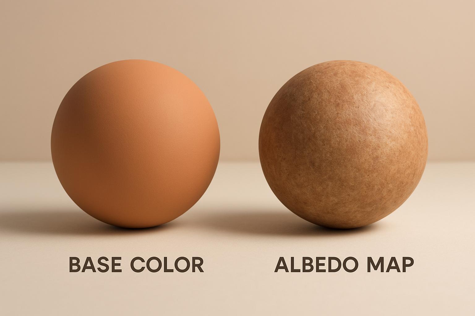 Base Color vs. Albedo Maps: Key Differences