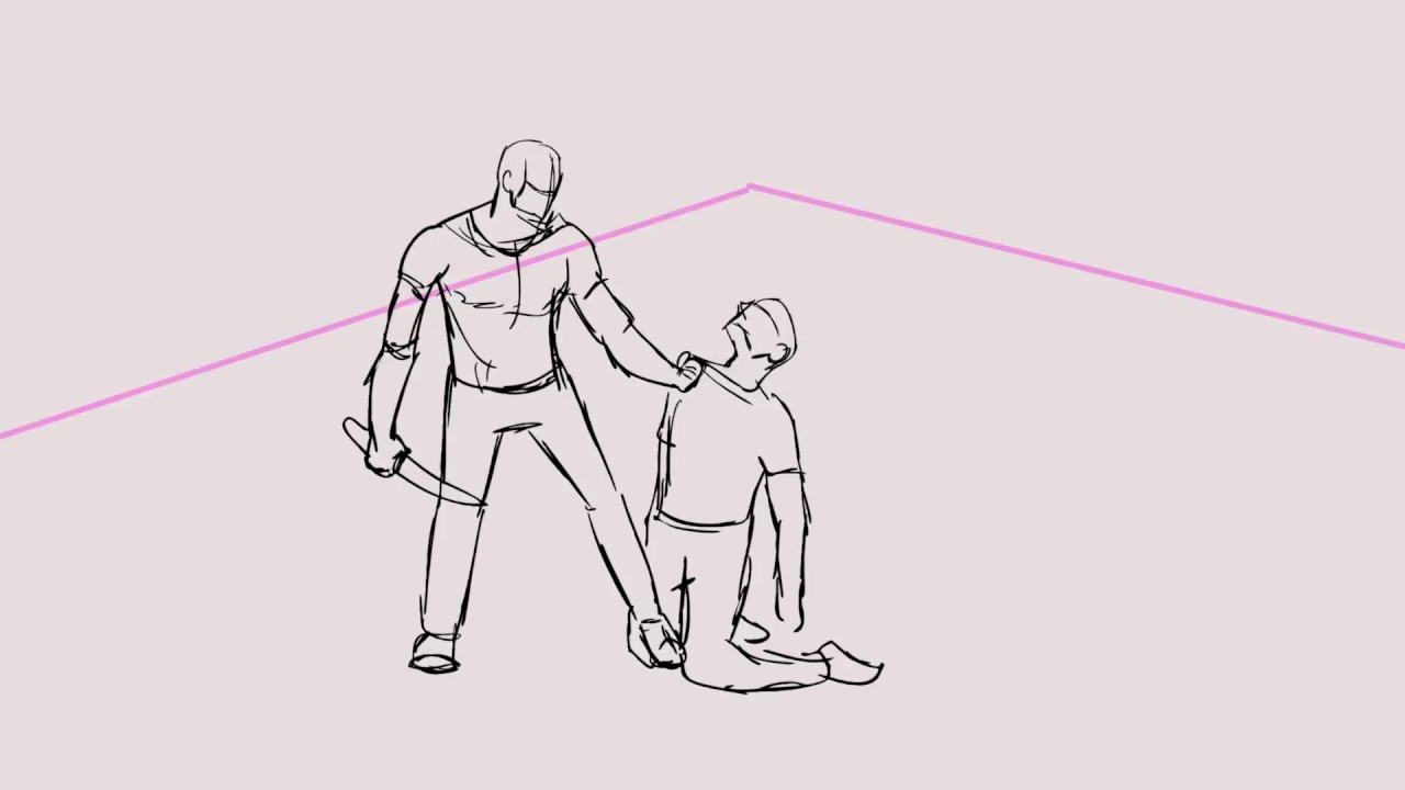 2d fight animation blocking