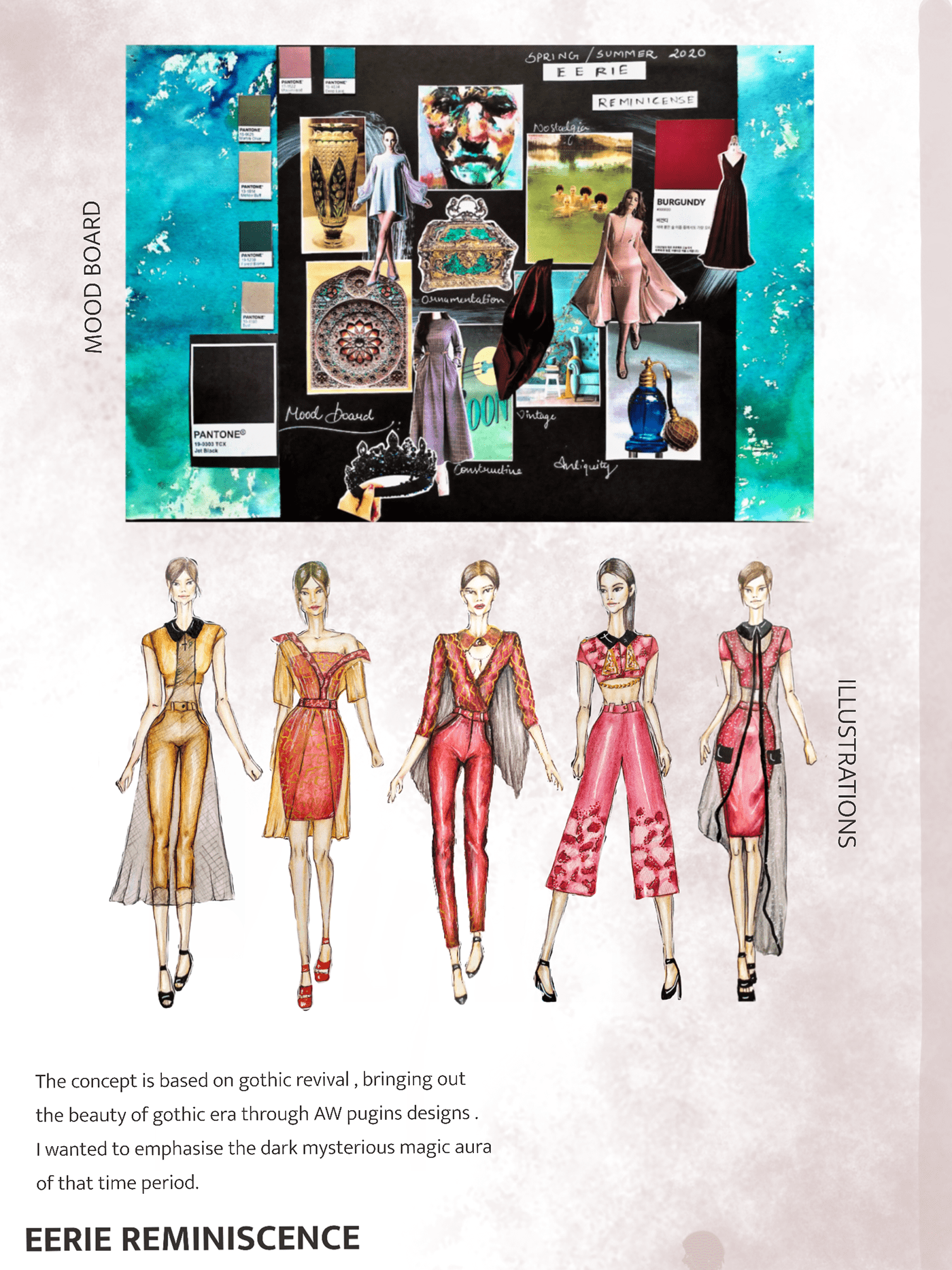 Fashion portfolio on Behance