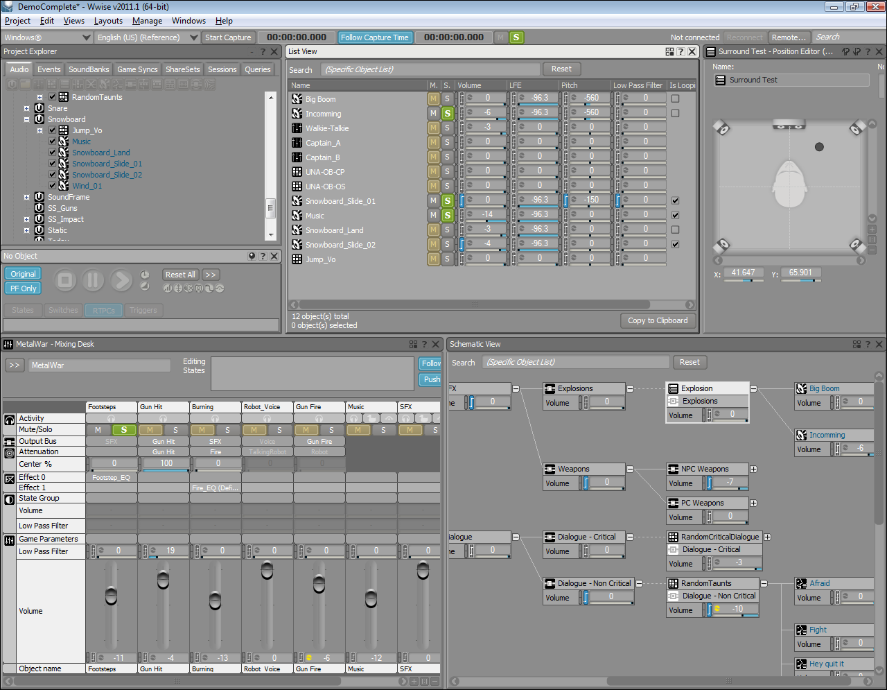 サウンドミドルウェア Wwise - ゲームエンジン・ミドルウェア - シリコンスタジオ