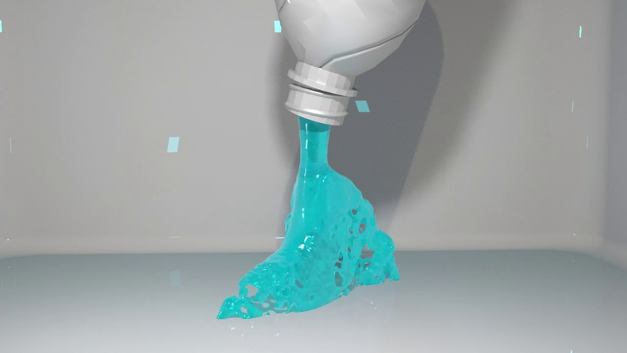 Maya bifrost liquid simulation - YouTube