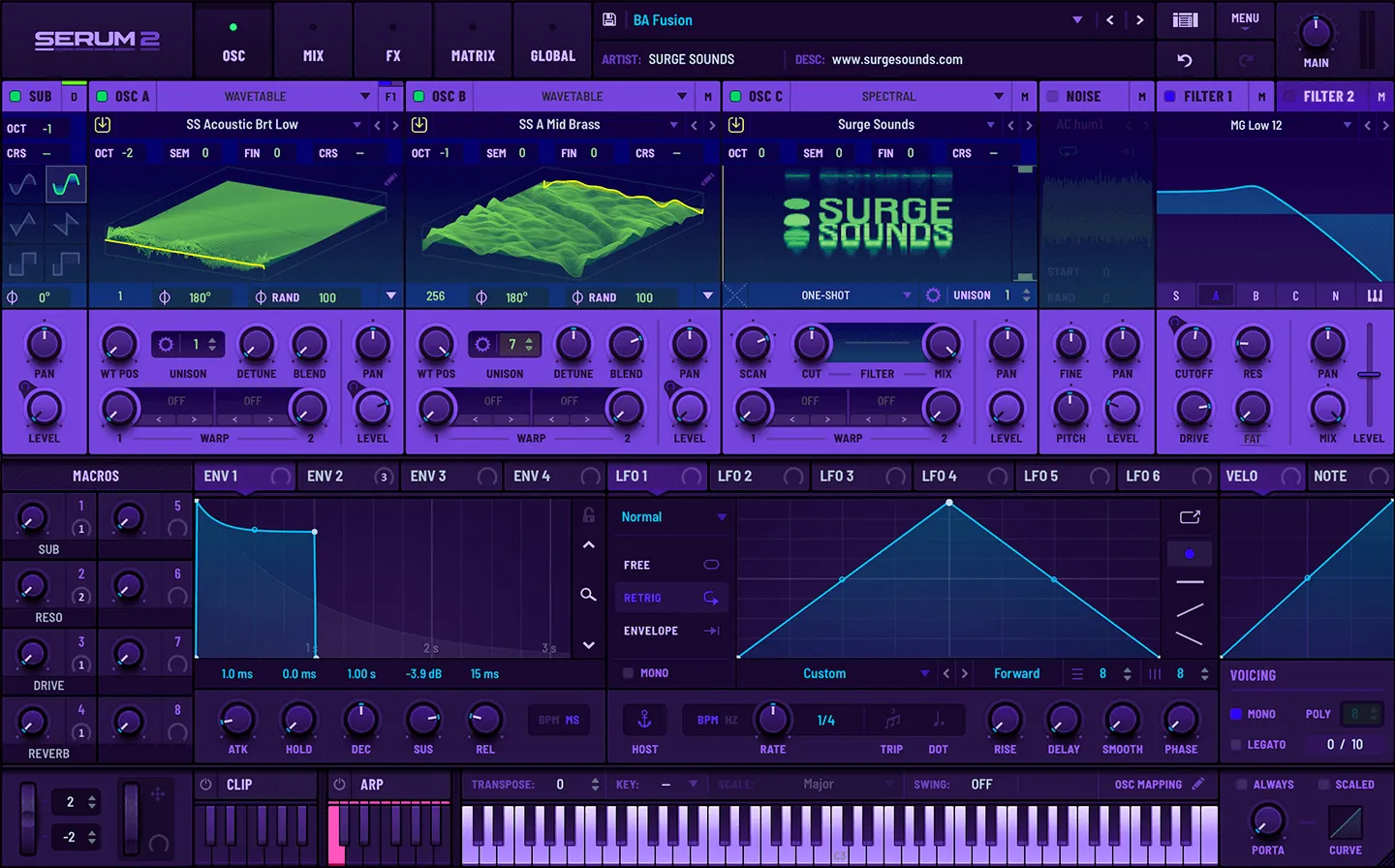 Free Serum Skins Purple Sweets