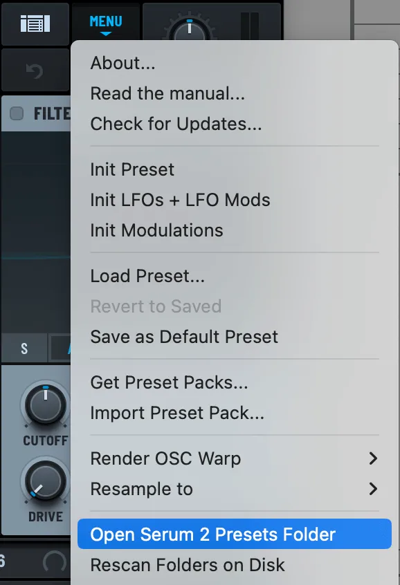 Free Serum Skins Open Serum 2 Presets Folder