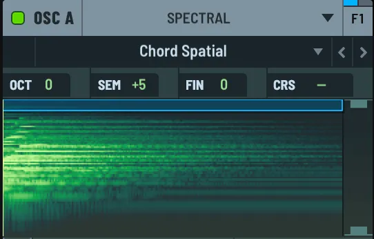 Serum 2 Spectral oscillator