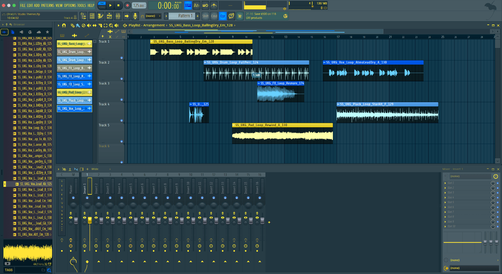 Royal Gold FL Theme