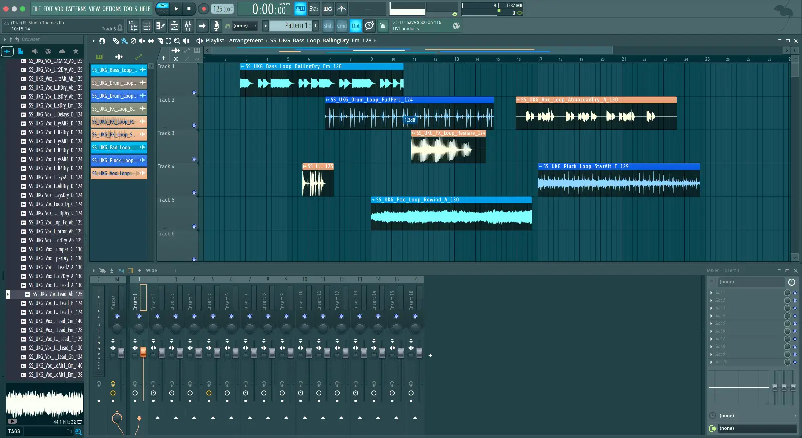 Sub Waves FL Theme
