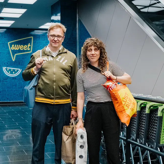 Henning Wilts und Elena Schägg