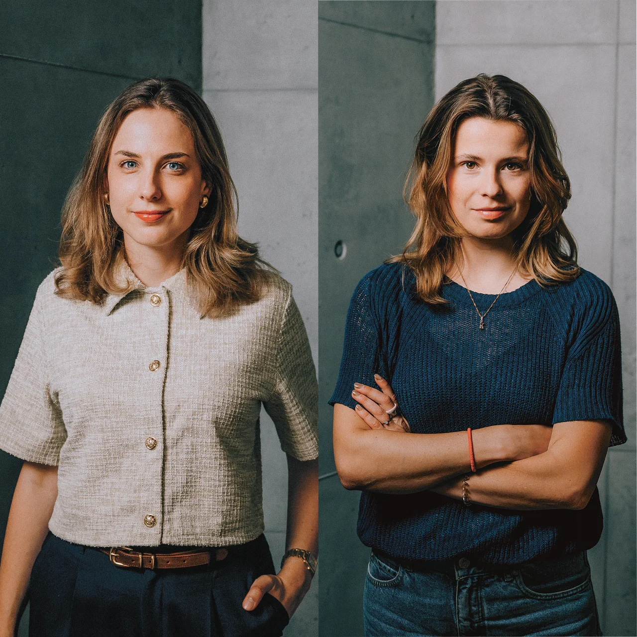 Portrait von Wiebke Winter und Luisa Neubauer