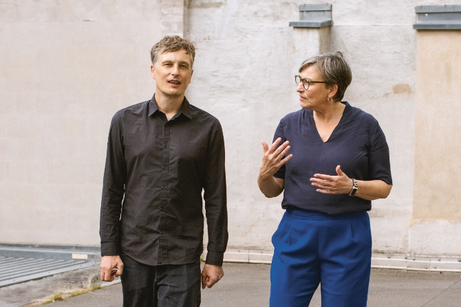 Foodwatch-Chef Chris Methmann und WWF-Vorständin Heike Vesper