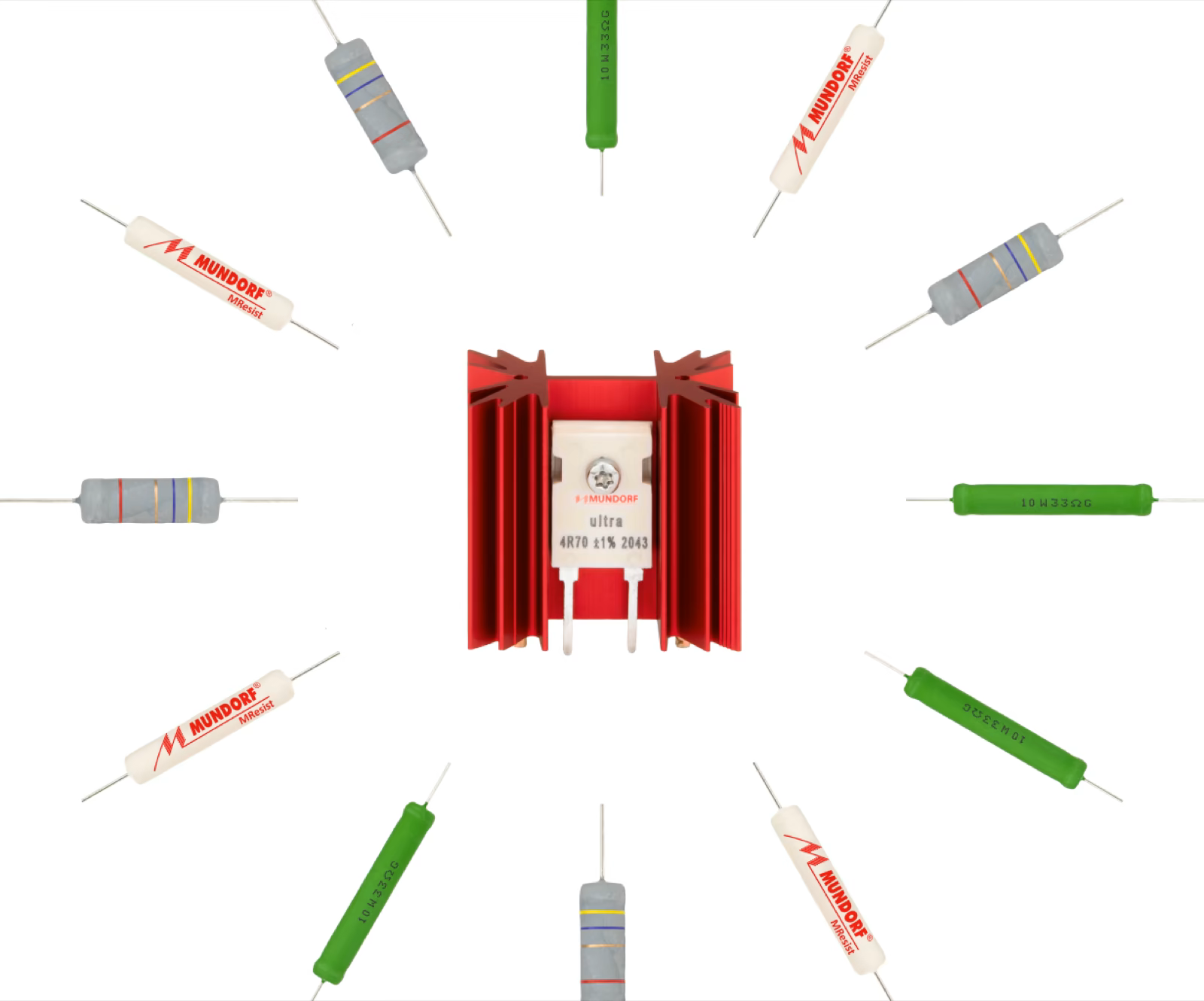 Mundorf MResist resistors as a product highlight