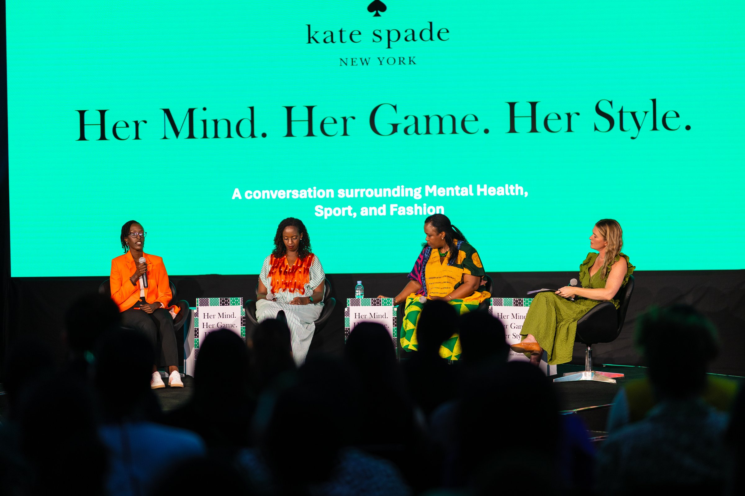 Panel discussion on mental health, sport and fashion at Zaria Court Kigali