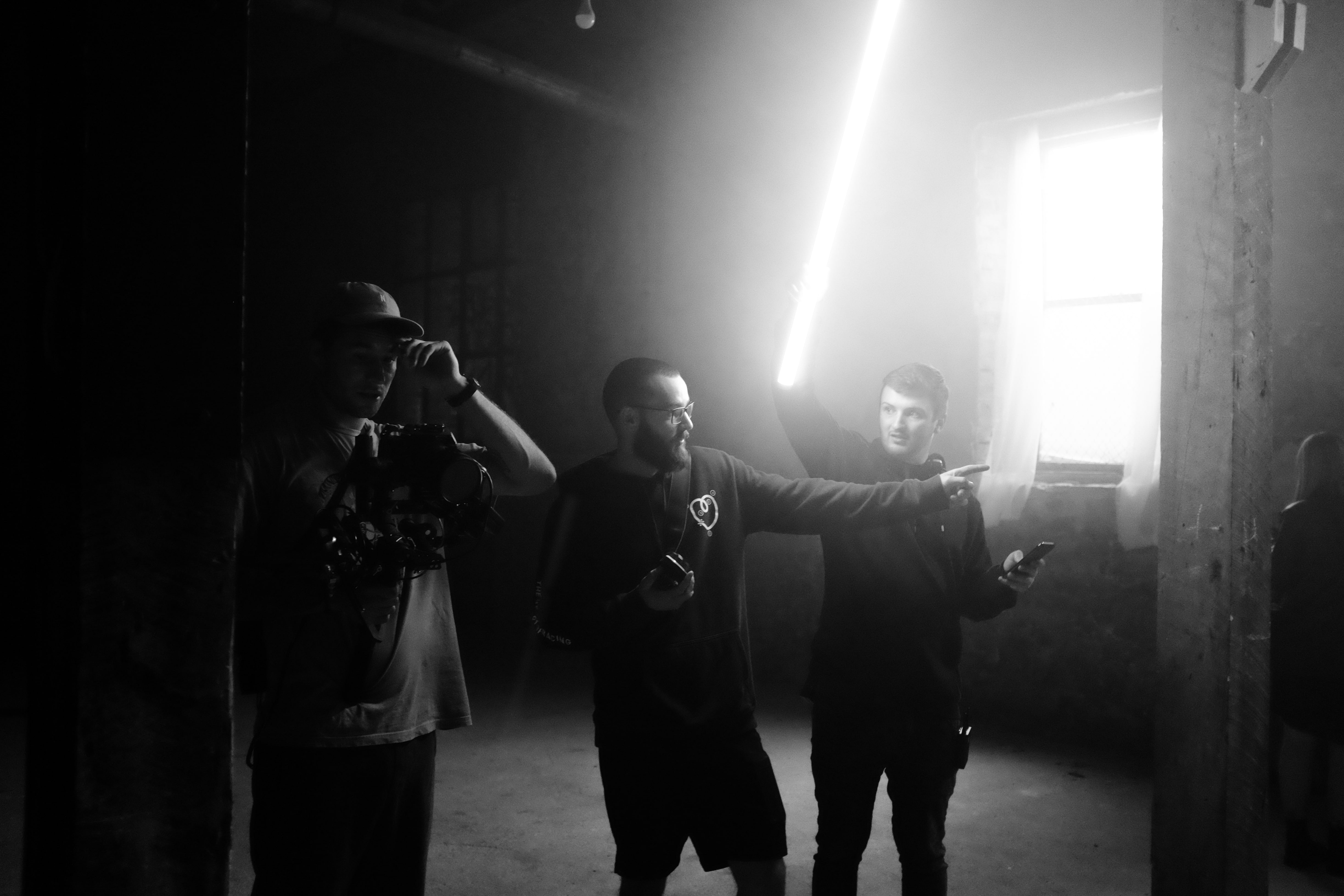 Lighting a music video