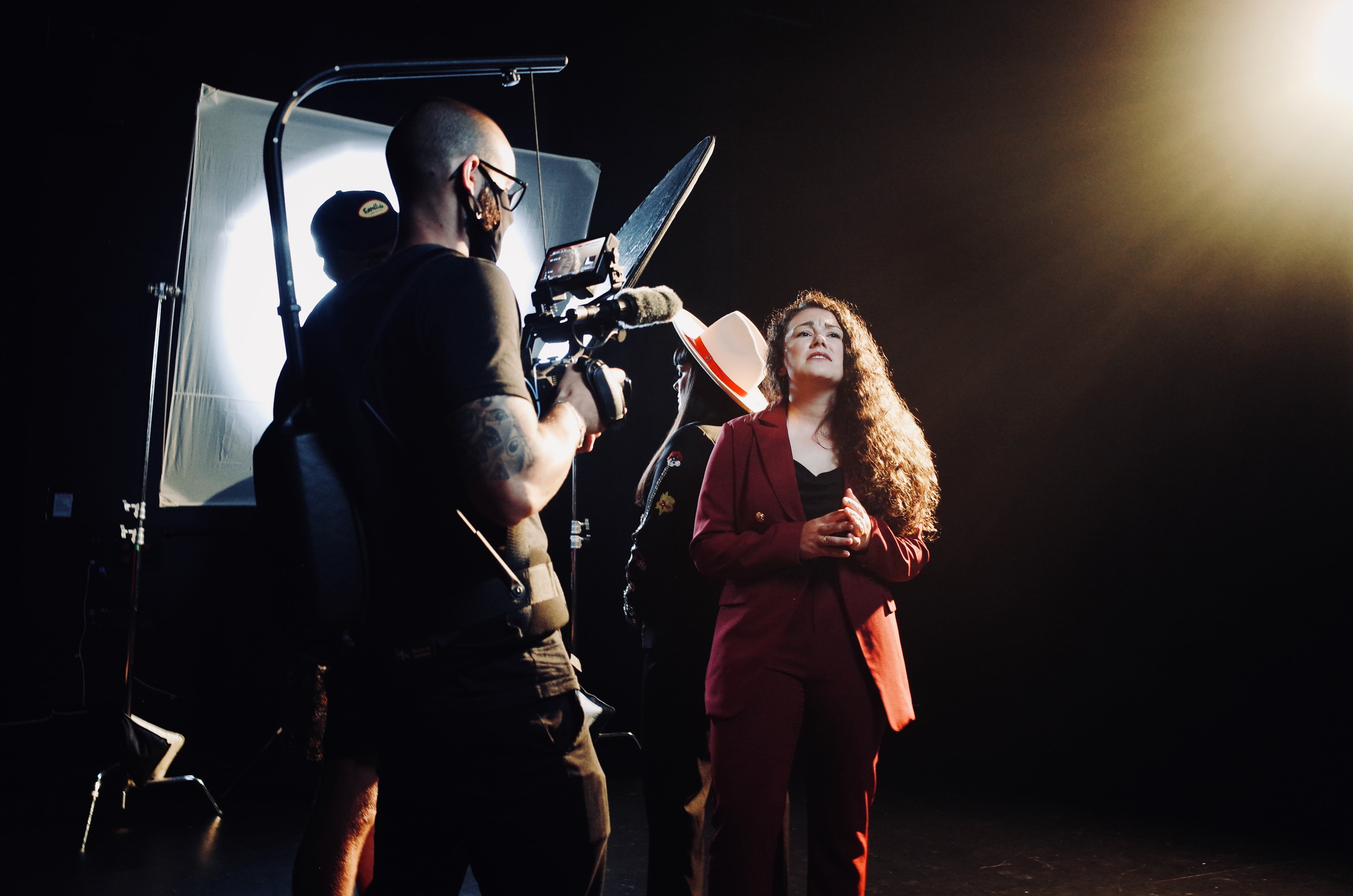 Filming Jenny Mitchell Music Video