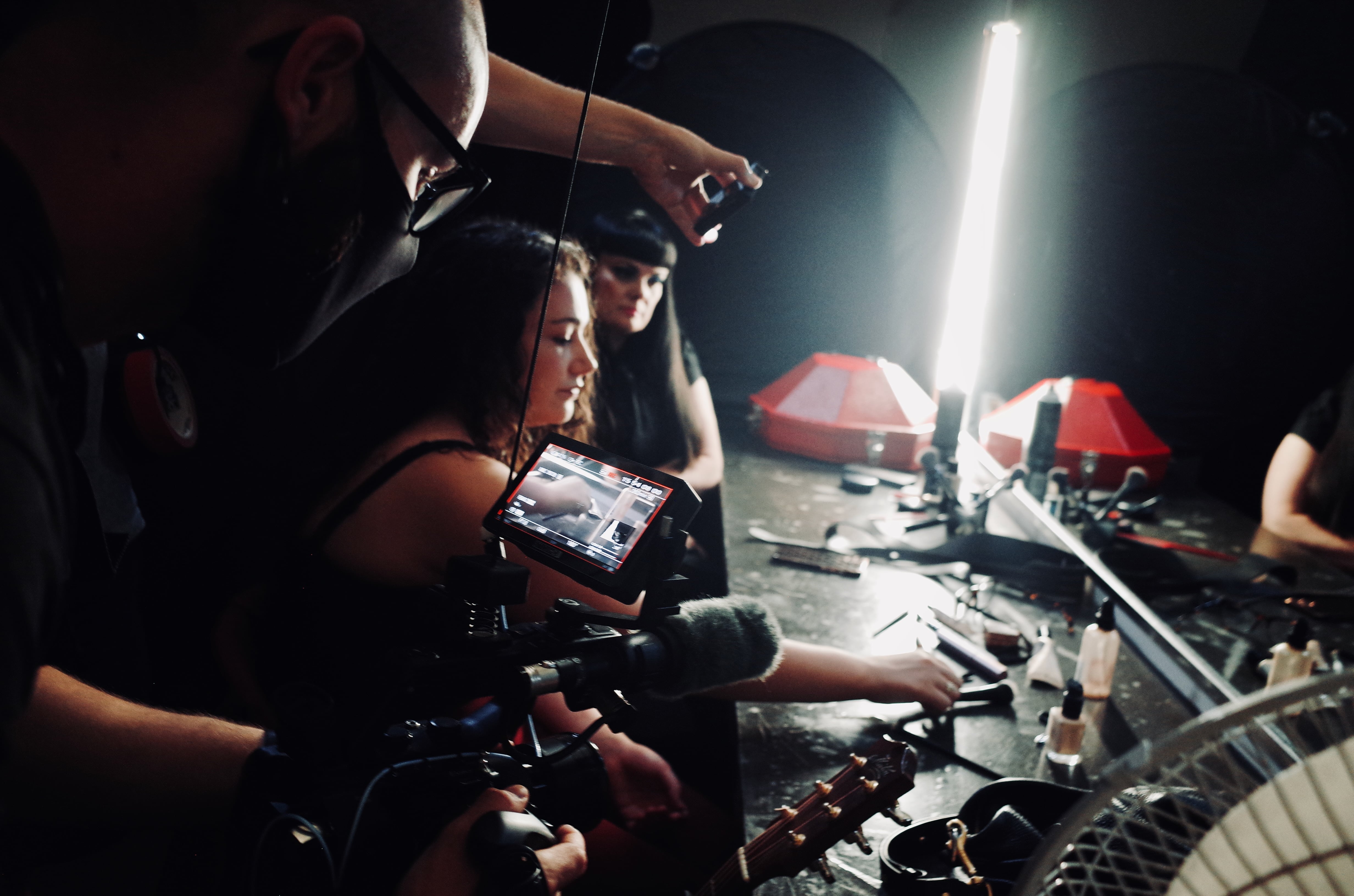 Filming Jenny Mitchell Music Video
