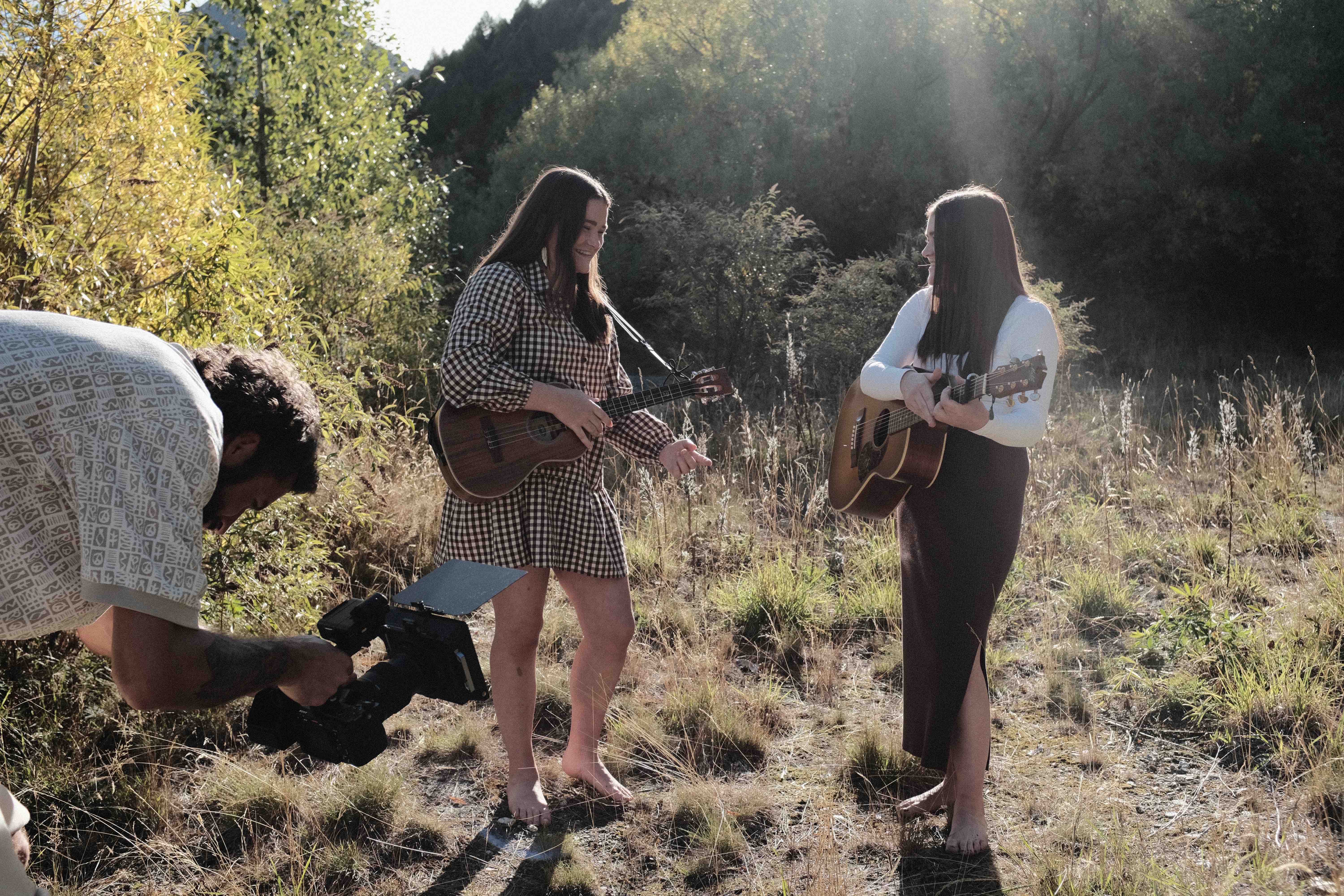 Behind the scenes music video
