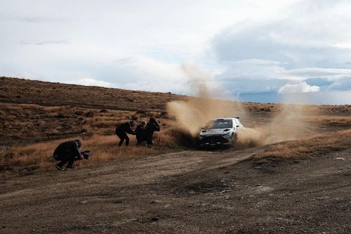 Commercial Rally filming behind the scenes