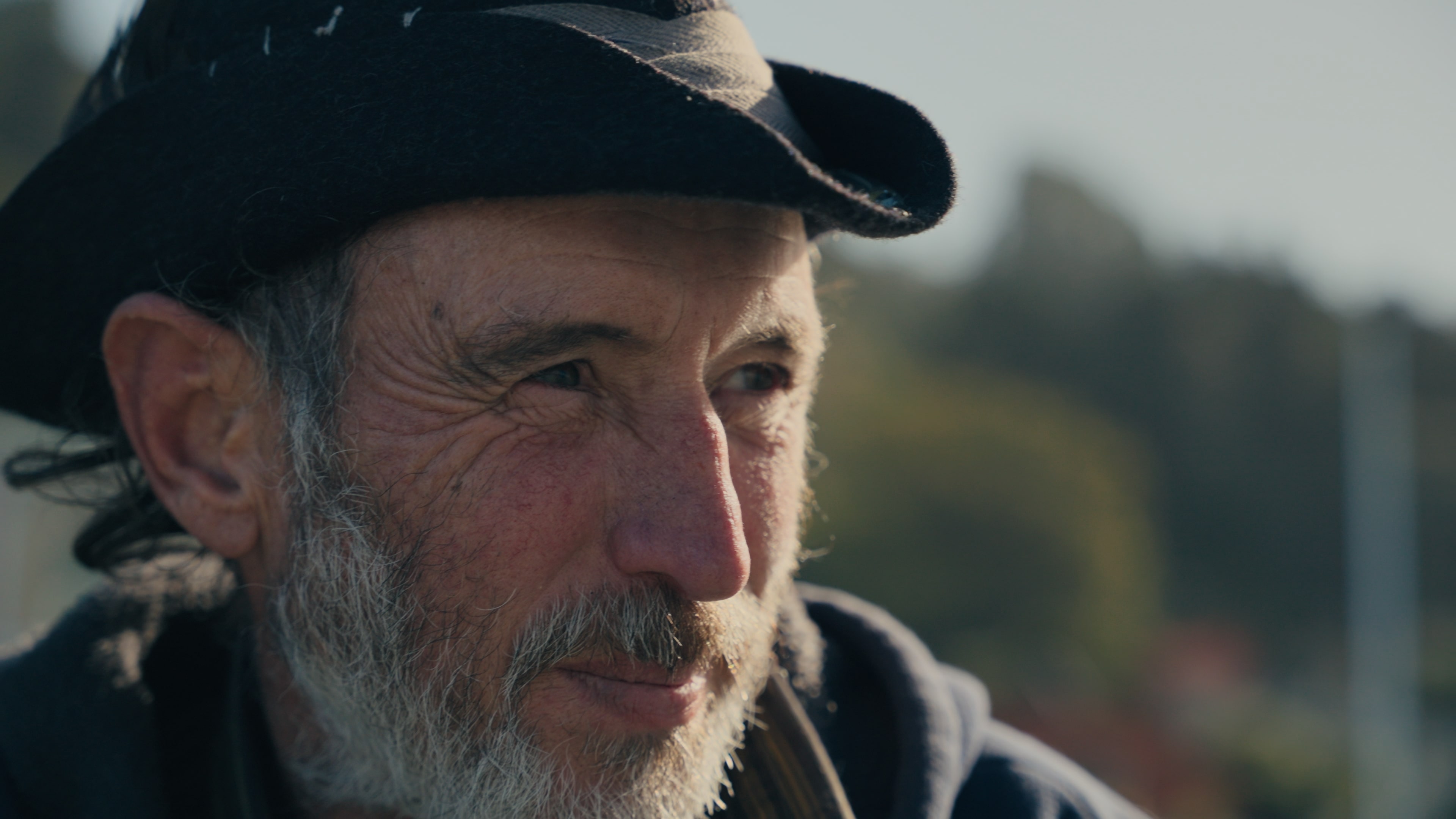 Documentary filming with little john face