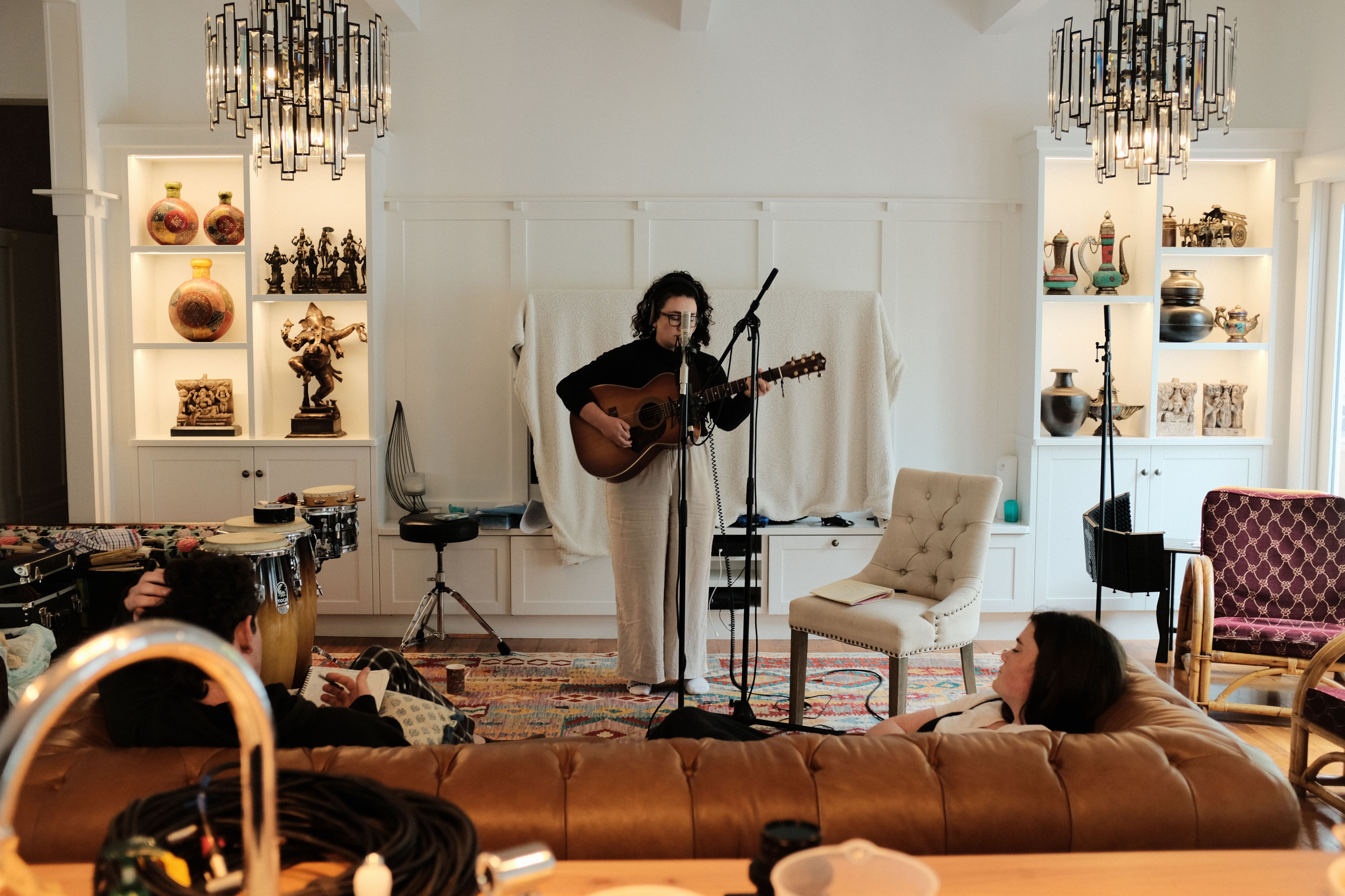 Music video behind the scenes