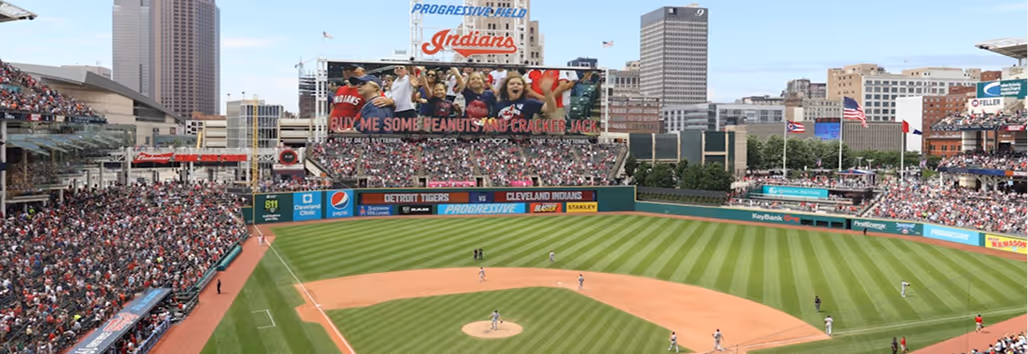 Cleveland Indians baseball field