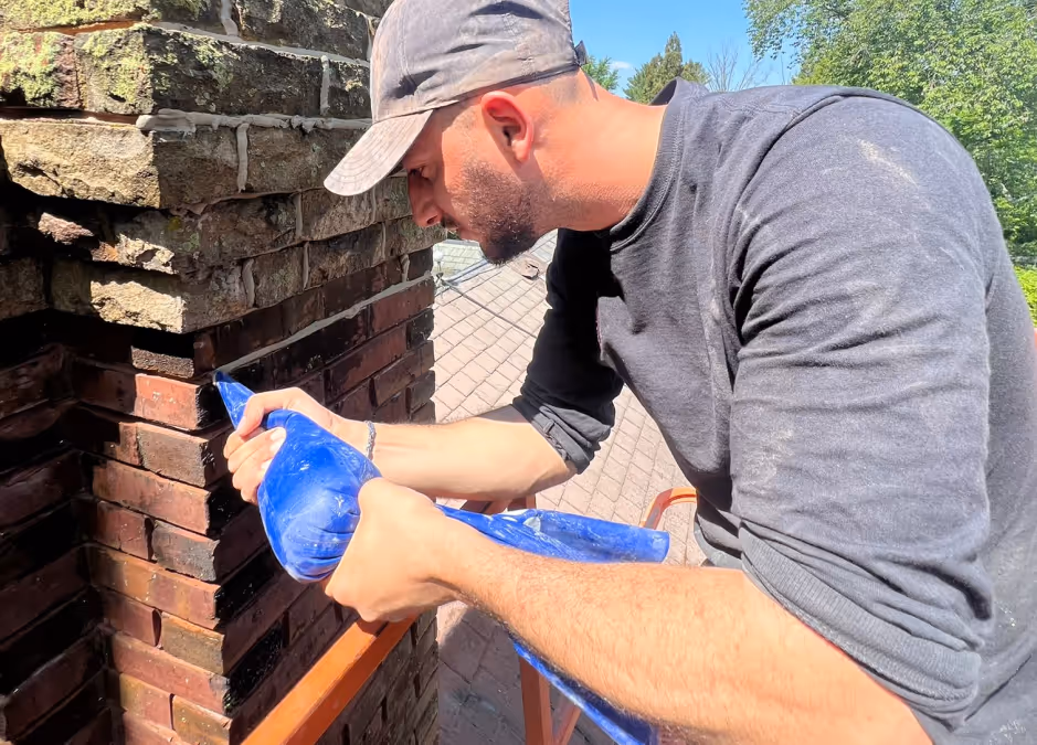 Chimney Masonry Repair Repointing in South Plainfield, Middlesex County, NJ