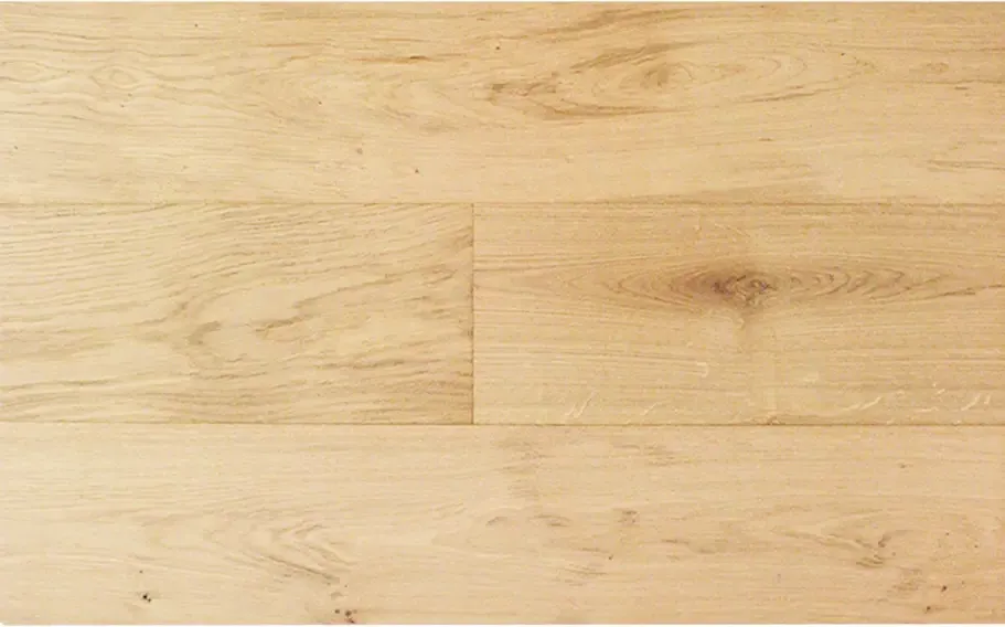 Natural engineered timber flooring with a classic, warm wood finish, perfect for creating a timeless and inviting look in residential or commercial spaces.