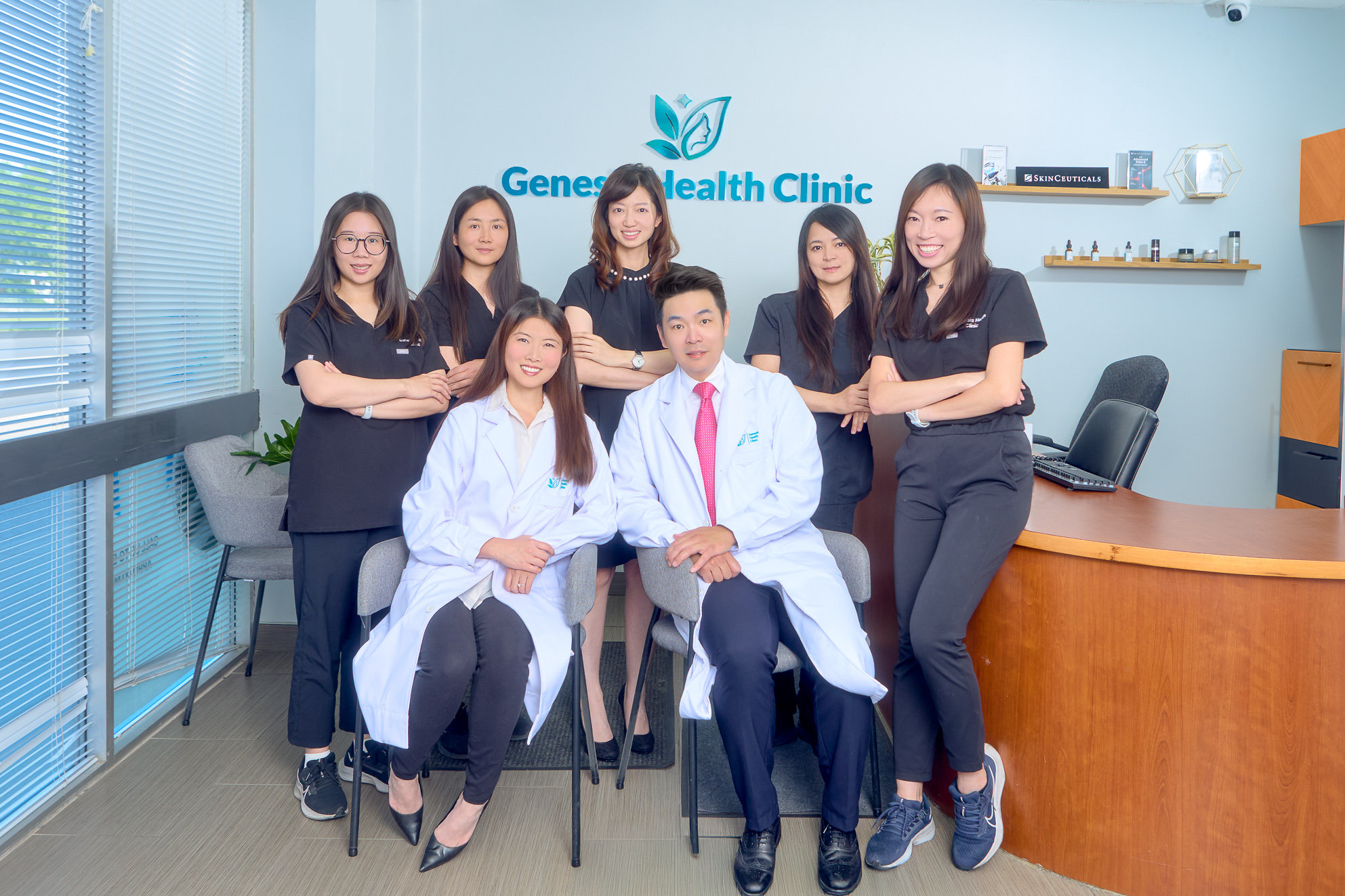Genesis Health Clinic staff group photo.