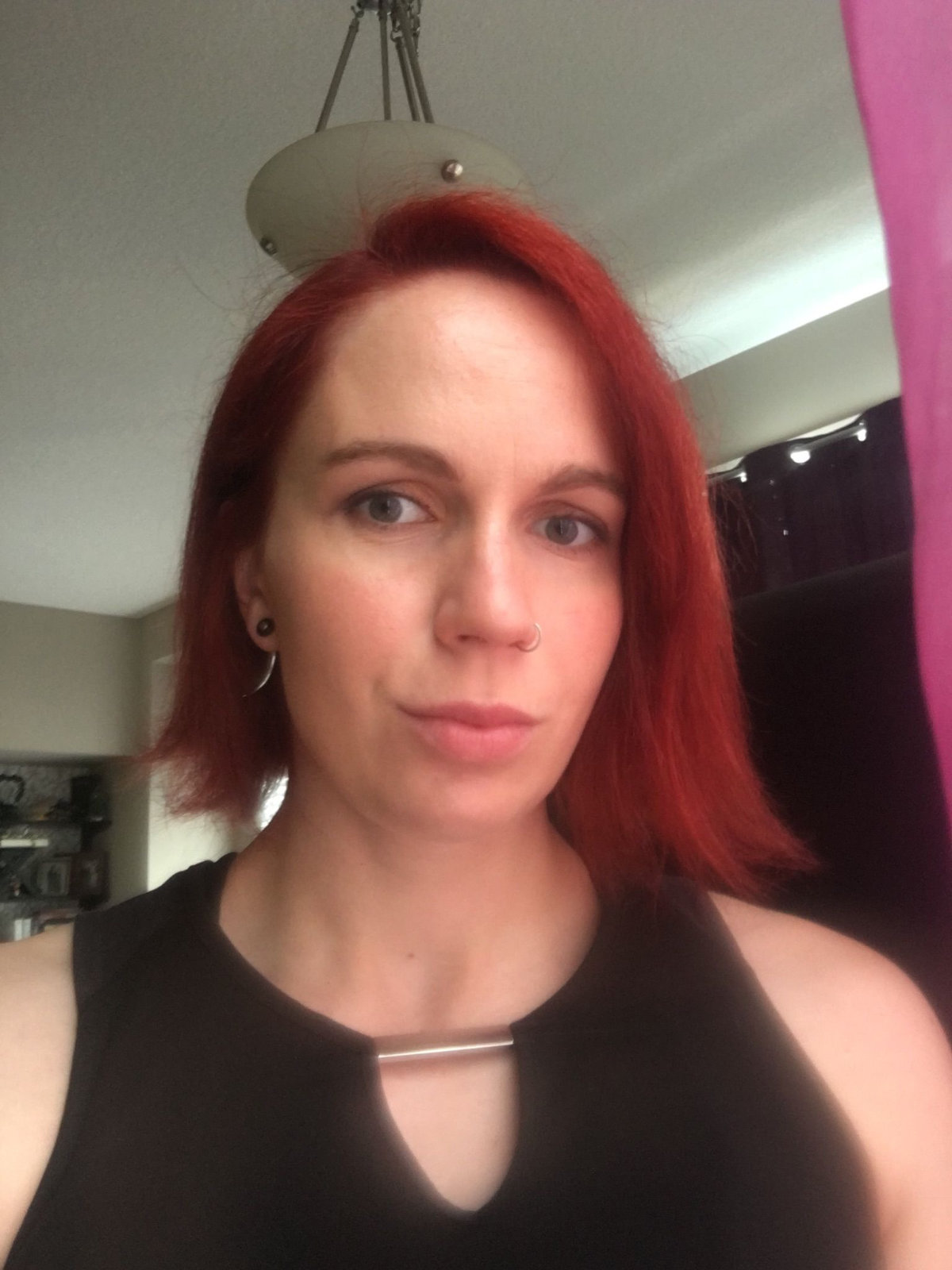 Headshot of Sarah Sharpe, a Registered Psychologist.