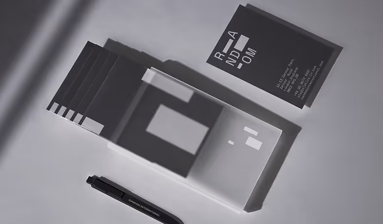Image of business cards