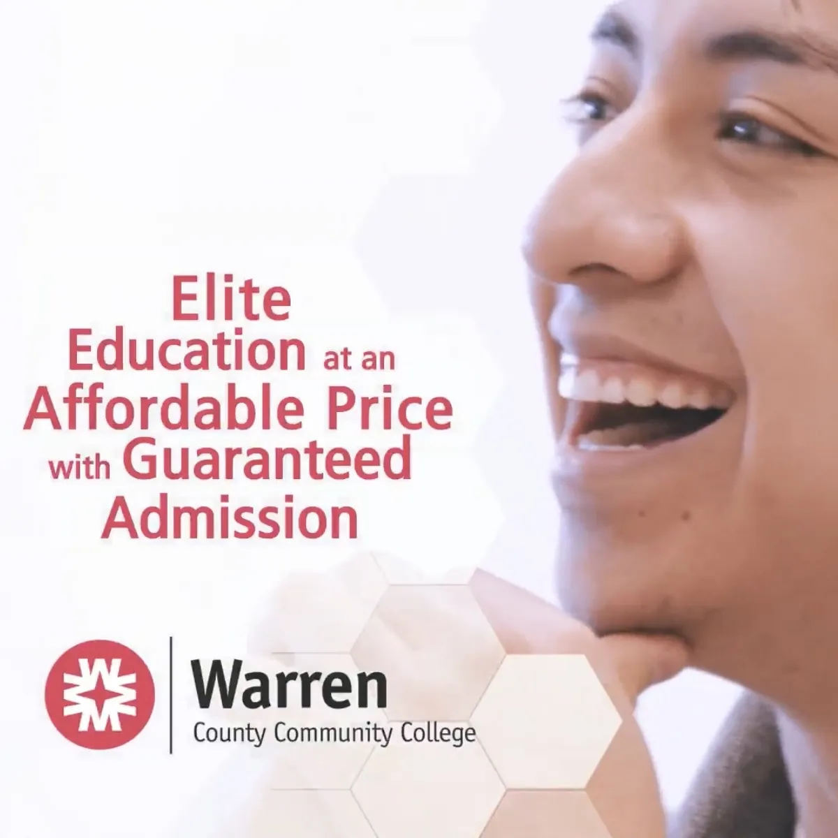 Warren County Community College enrollment ad