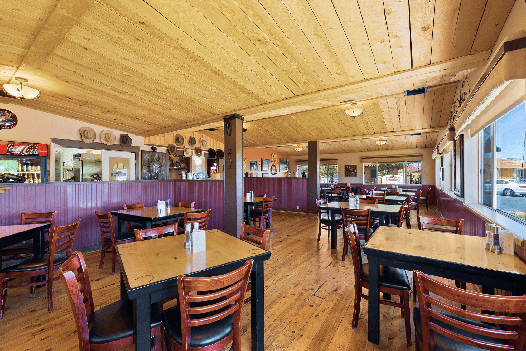 Our front desk and reception area.