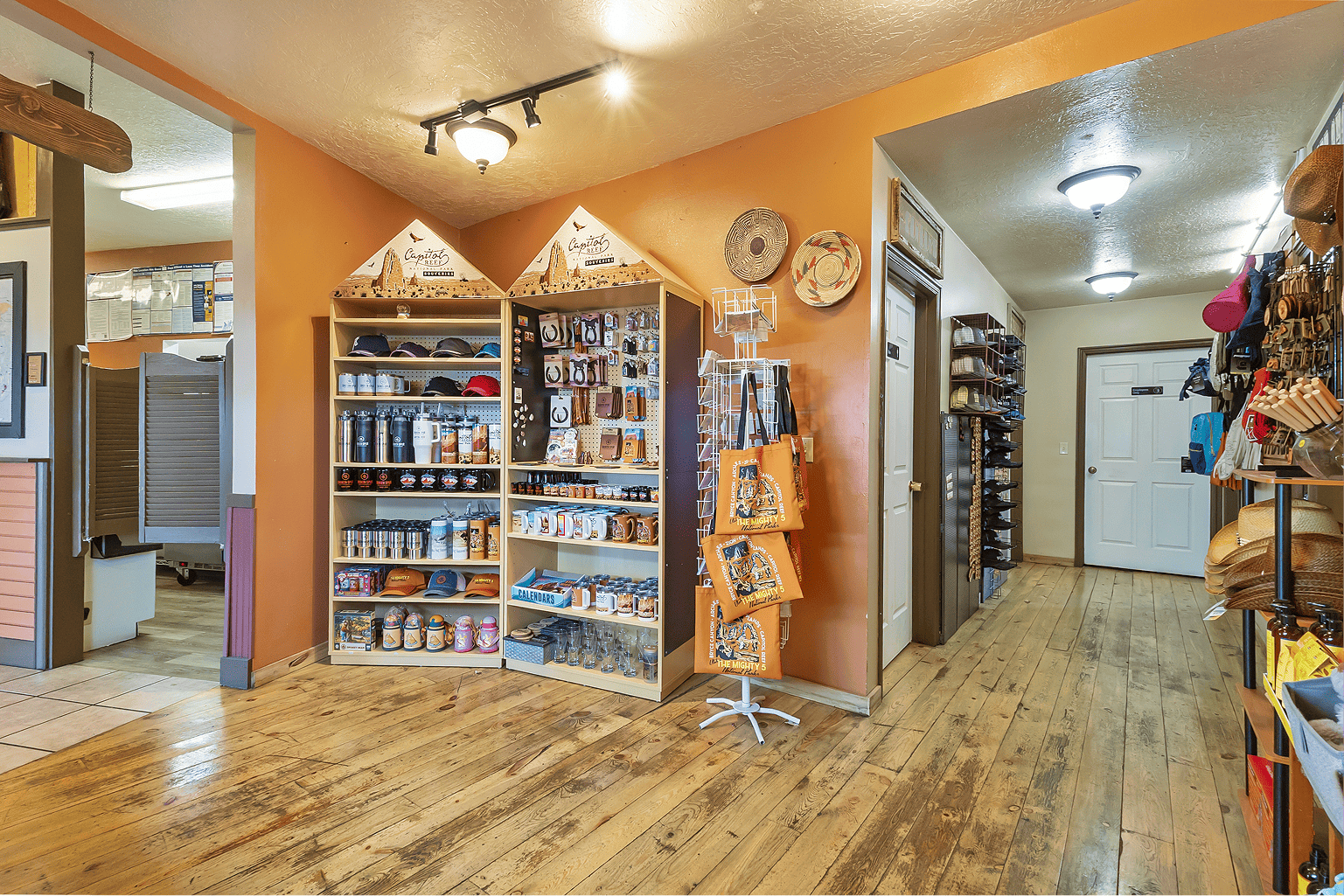 Gift shop at Broken Spur Inn & Steakhouse in Torrey Utah