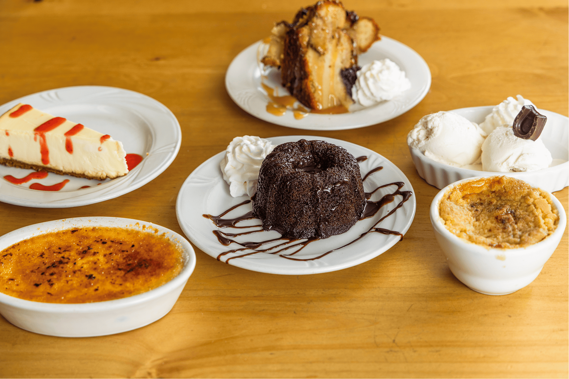 House made dessert at Broken Spur Inn & Steakhouse in Torrey Utah