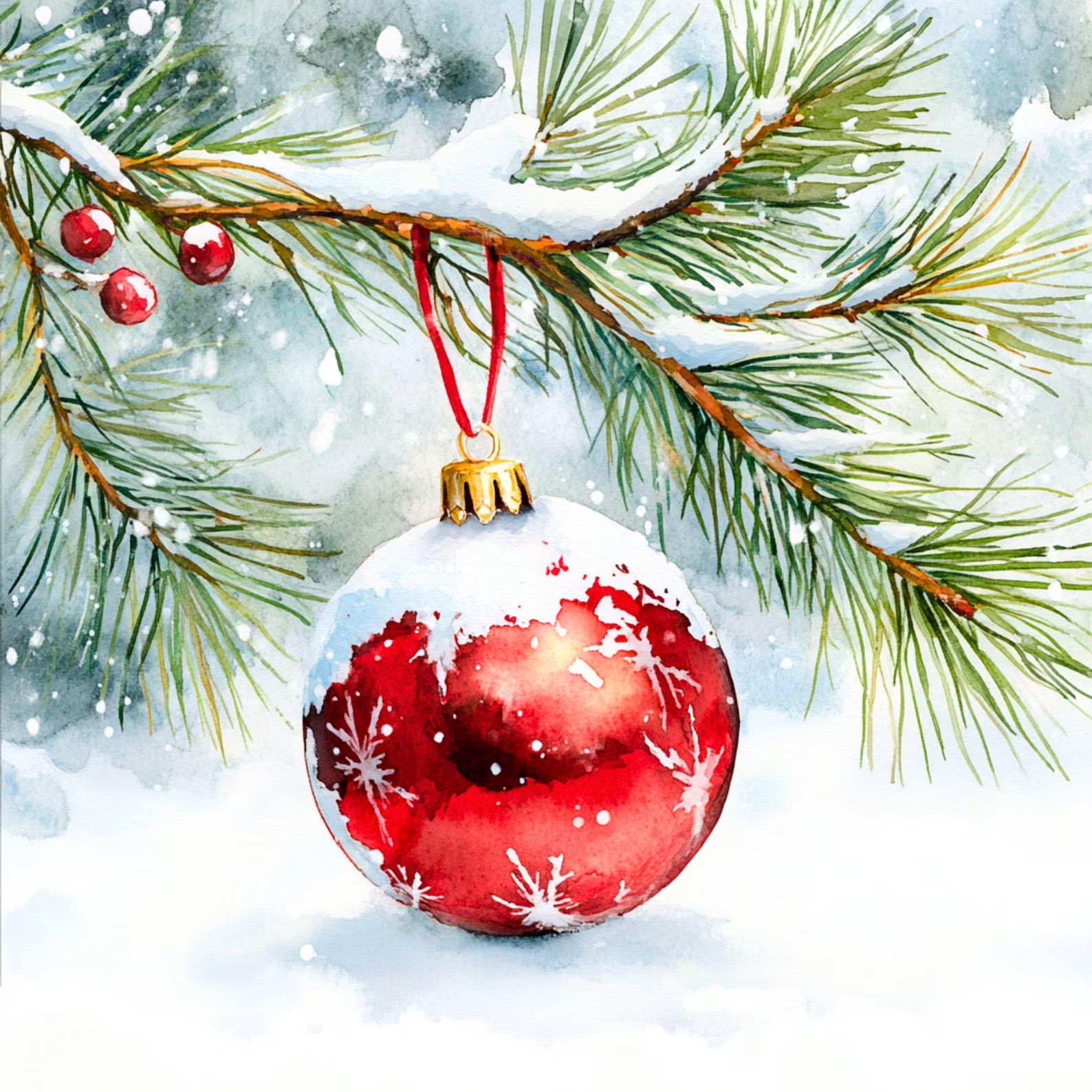 Watercolor Workshop: Painting Winter Magic