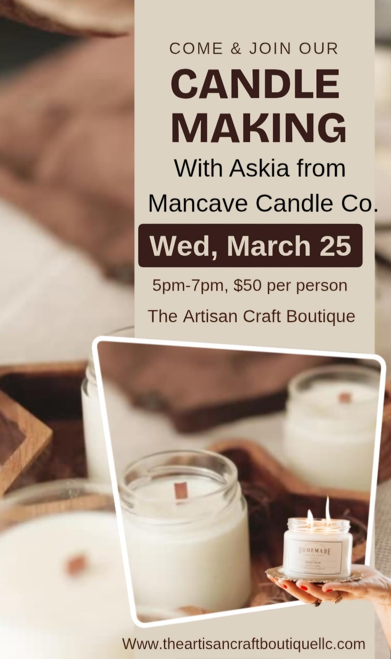 Asika from Mancave Candle Co 