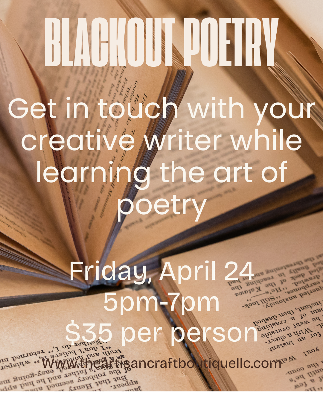 Blackout Poetry with Danielle