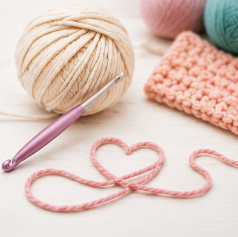 Beginner-friendly crochet class. Learn the basics and start your crochet journey.