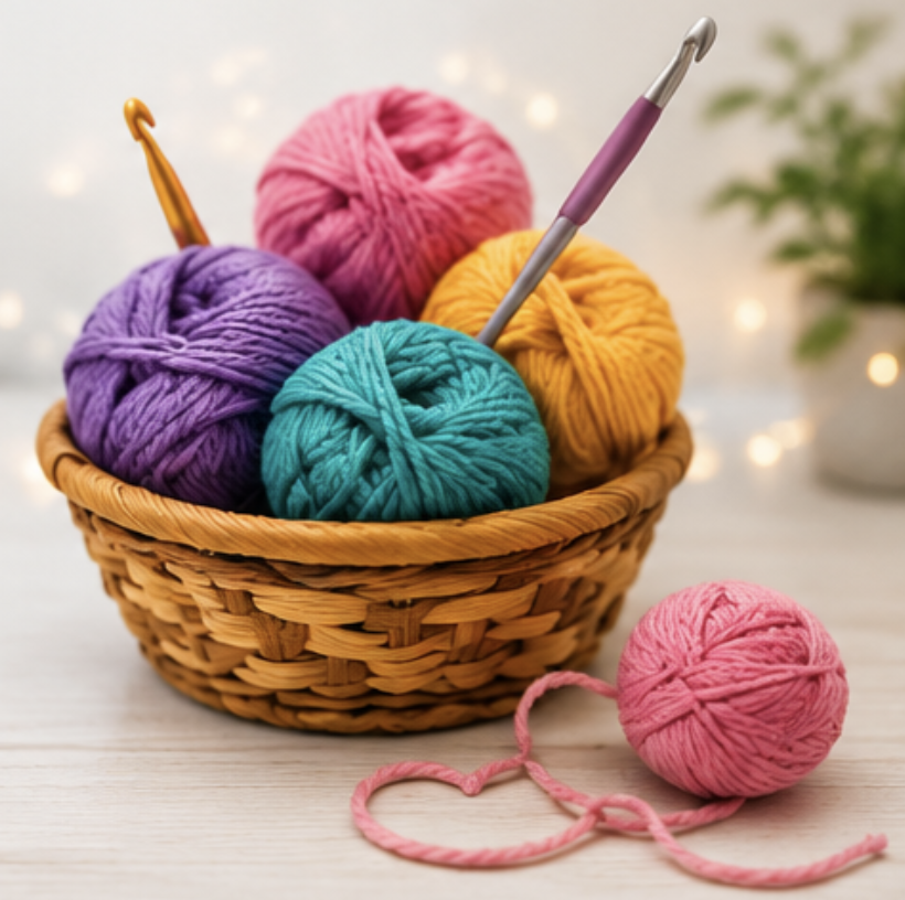 Build your crochet skills and create a dishcloth project. Contact store to register.