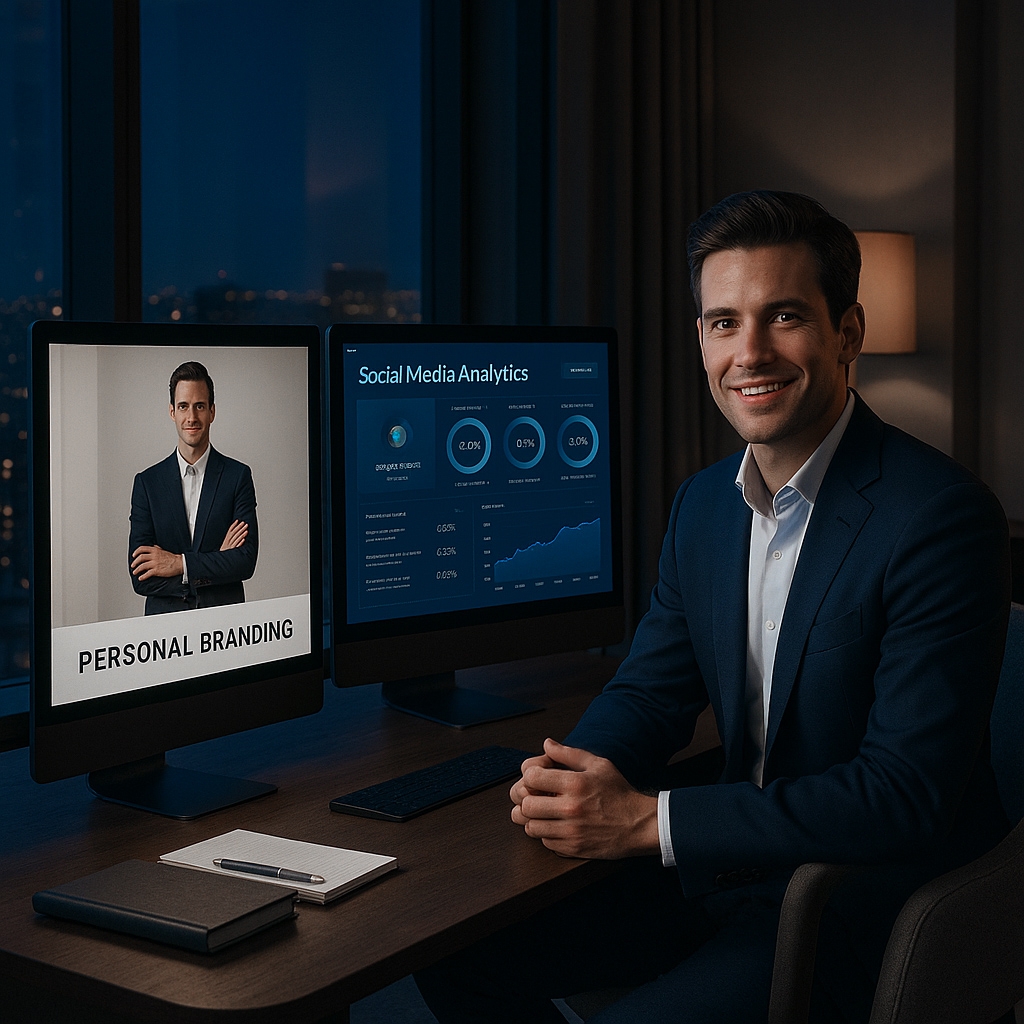AI consulting for service providers and personal brands reviewing intelligent dashboards and workflow automation tools