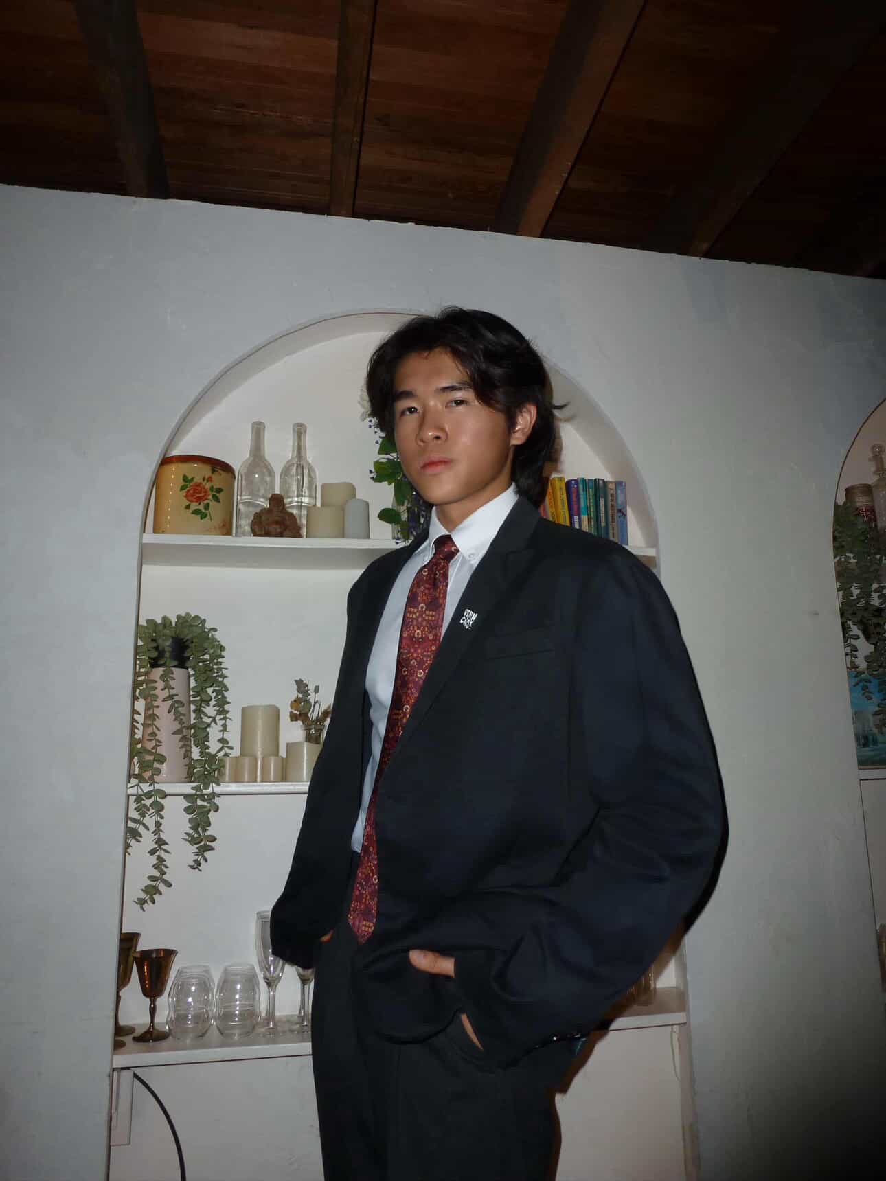 A Portrait-Style Photo of Myself in Western Business Attire