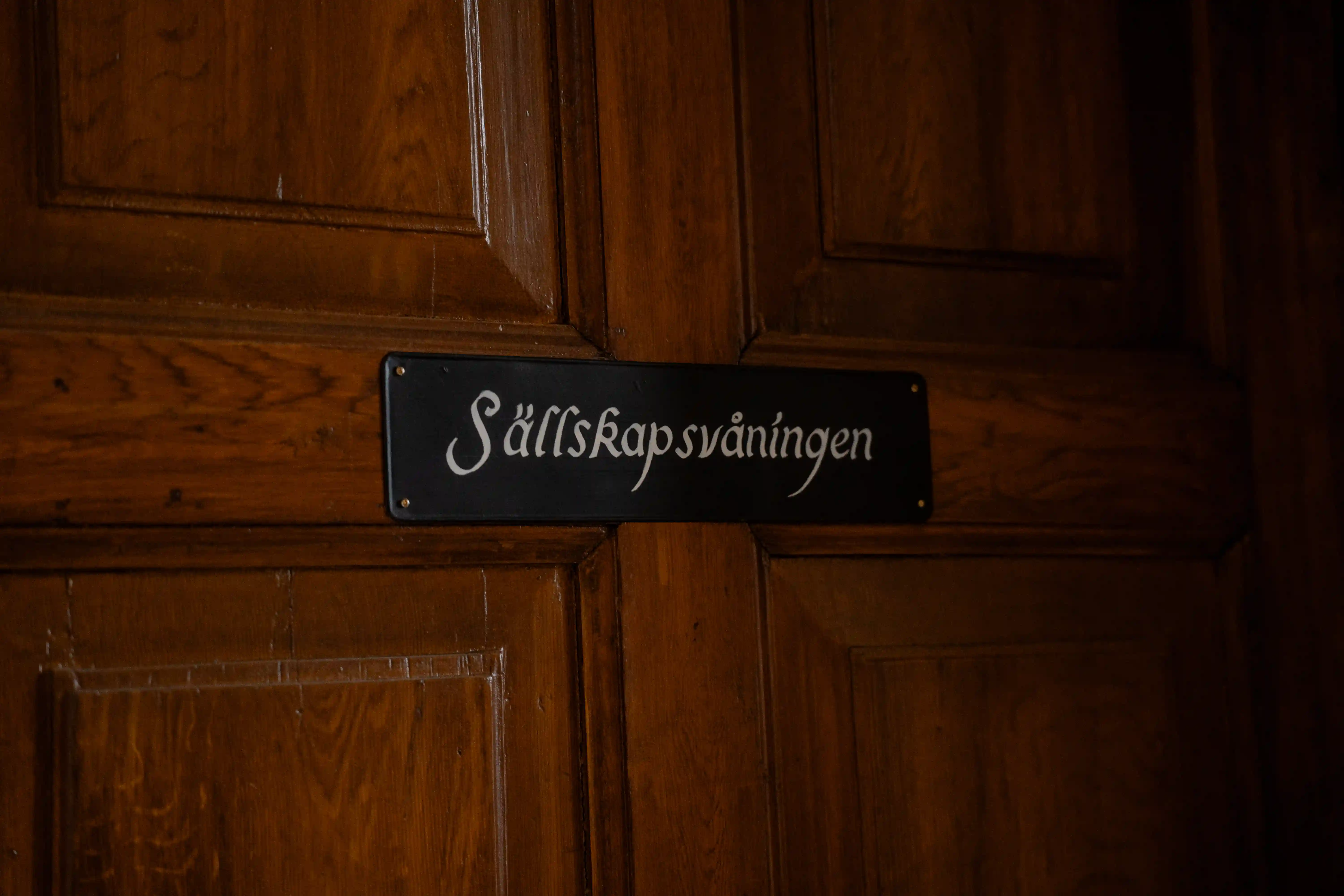 Bild på sällskapsvåningen inne i riddarhuset