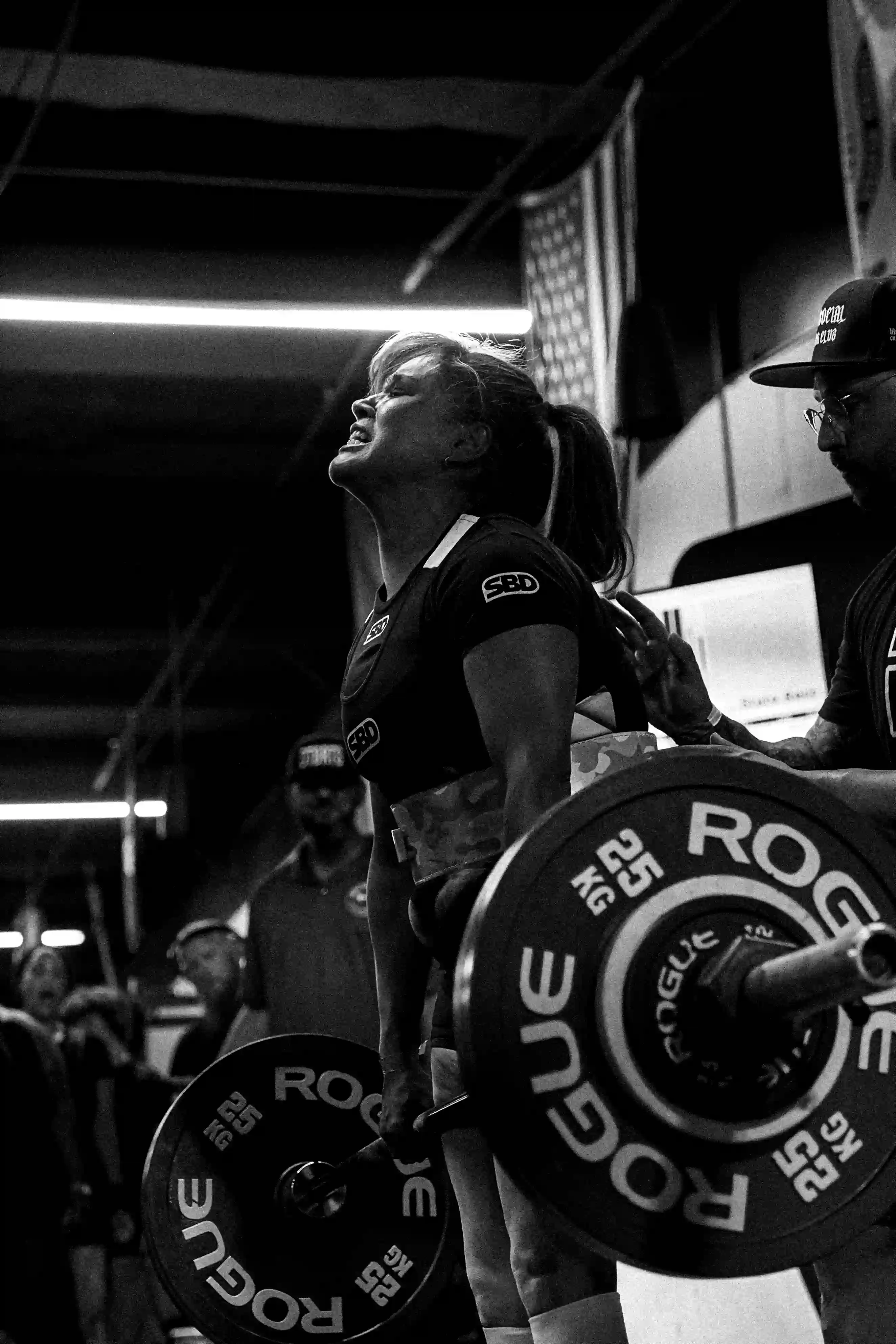 Woman Lifting Weight